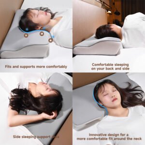 Orthopedic Memory Foam Pillow - Pillows for Insomnia - Best Memory Foam