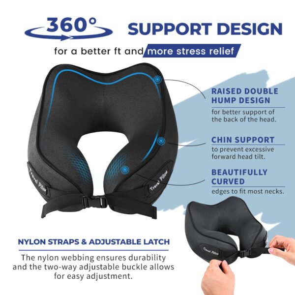 New U-Shape Travel Pillow