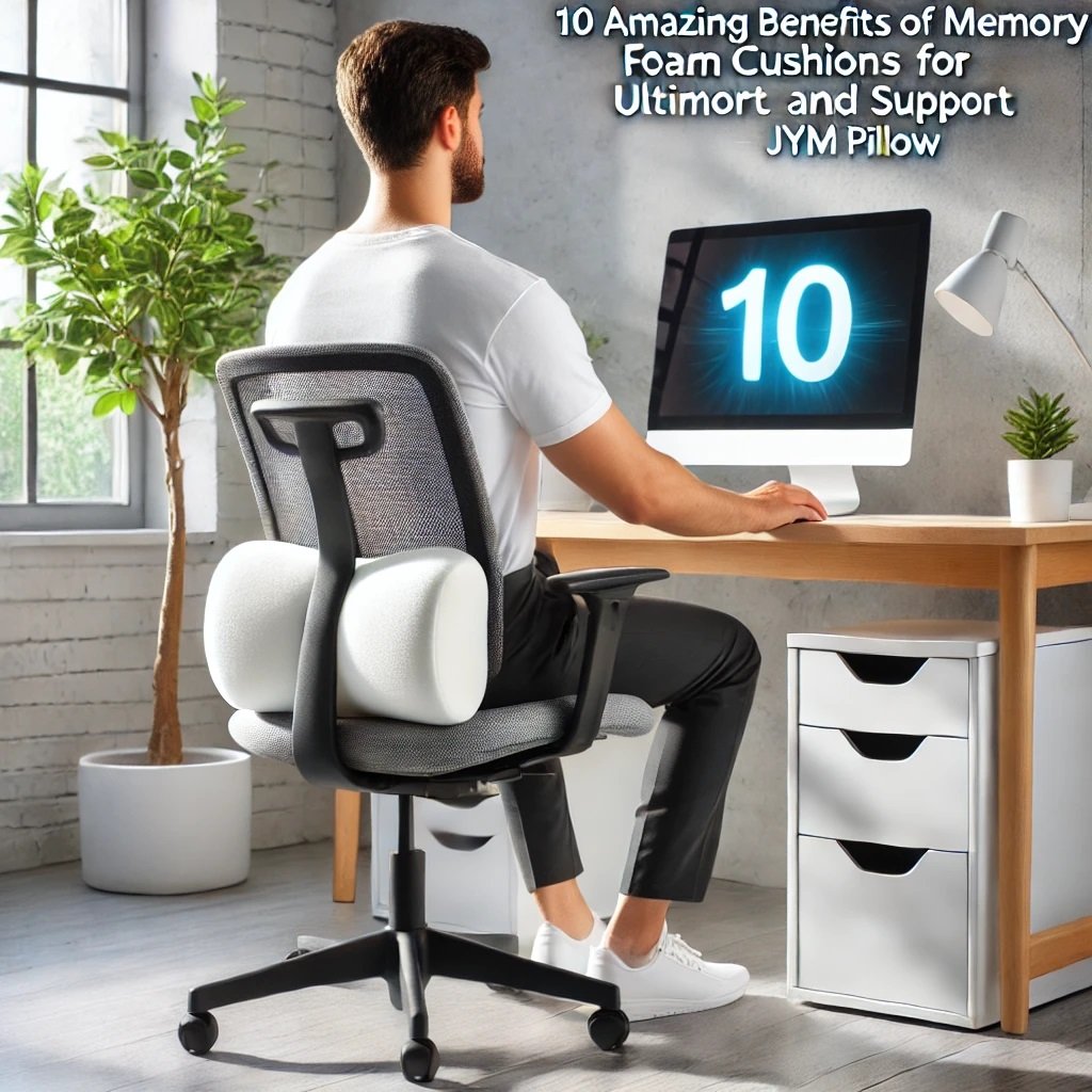 Memory foam cushions, Benefits of memory foam cushions, JYM Pillow memory foam