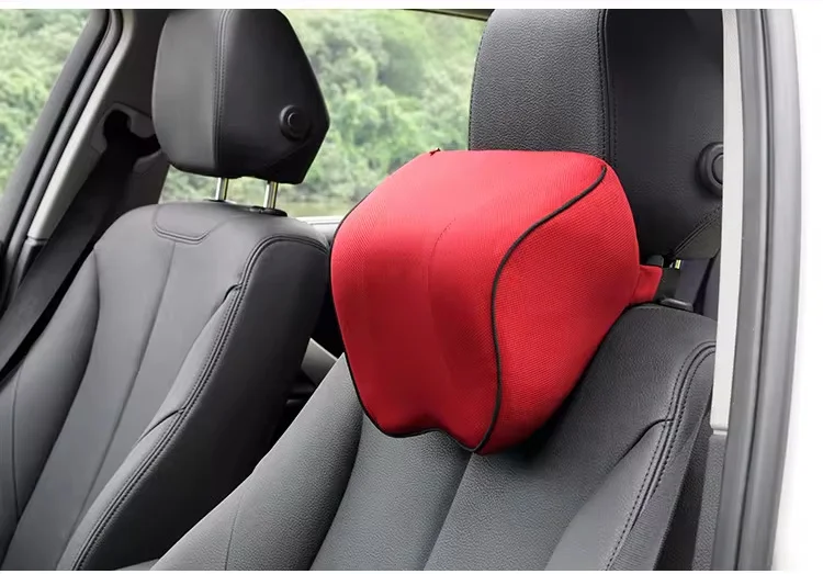 Car Headrests, Memory foam headrest for cars, neck support car pillow, ergonomic car neck pillow, car seat head cushion, automotive travel headrest, cervical support cushion for driving, universal fit car pillow, driver comfort accessories, breathable headrest cover, posture support while driving

